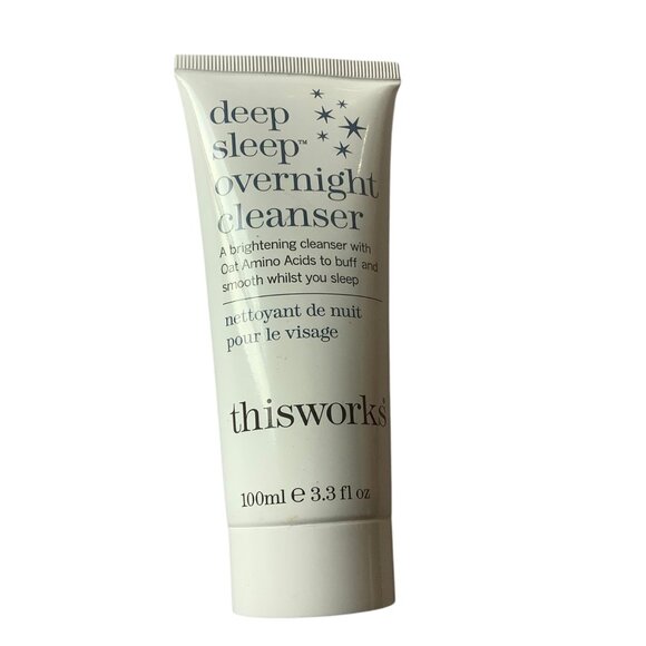 this works Deep Sleep Overnight Cleanser Brightening Oat Amino Hyaluronic 3.3 Oz - Picture 5 of 5